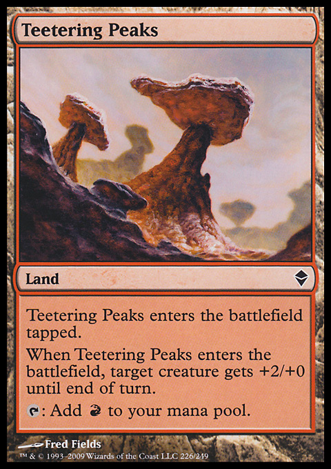 Teetering Peaks